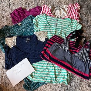 Maternity shirt lot